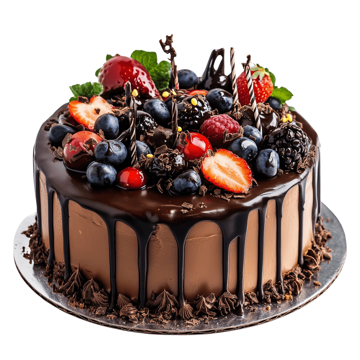Pink center cake